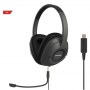Koss | SB42 USB | Headphones | Wired | On-Ear | Microphone | Black/Grey - 2